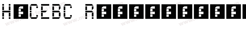 H_CEBC Regular字体转换